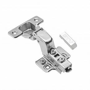Петля SOLID PLUS внутренняя самозакрывающаяся, регулировка в 3 плоскостях, без еврошурупа — купить оптом и в розницу в интернет магазине GTV-Meridian.